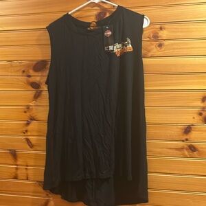 New with tag women’s black Harley Davidson,tank top 2x